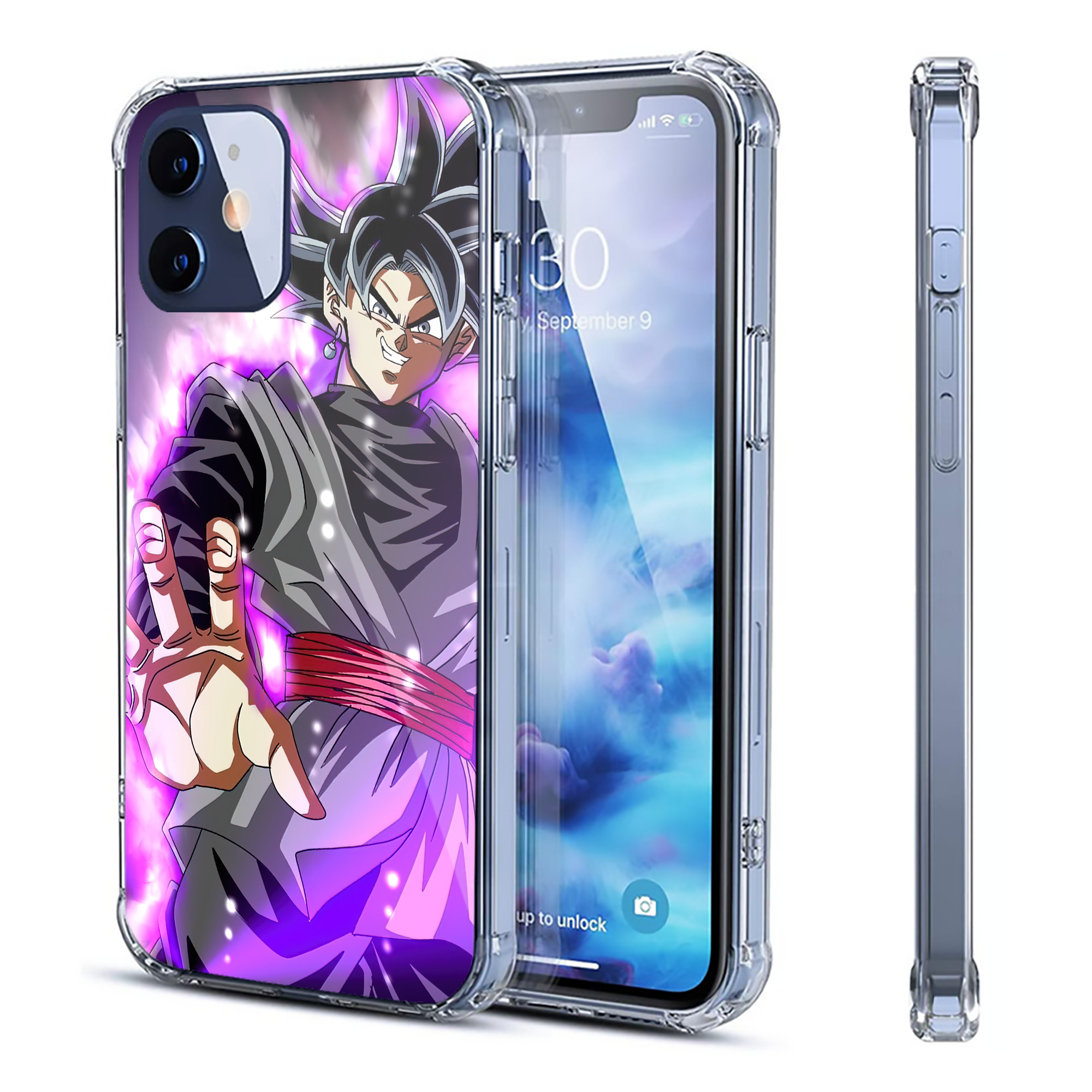 （画像用） ドラゴンボール DRAGON BALL 【iPhone 12シリーズ対応】透明スマホケース（クリアソフトケース）